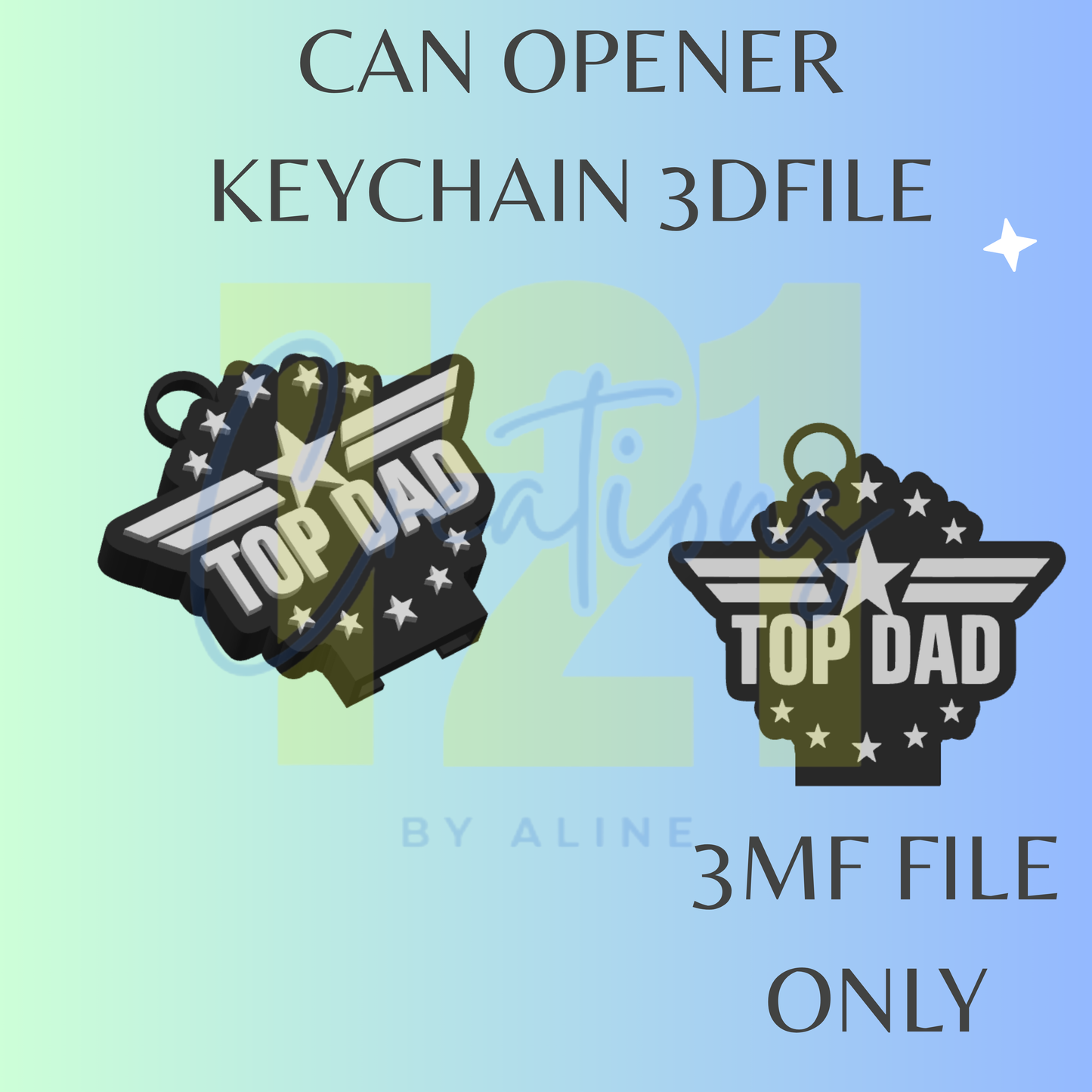 TOP DAD CAN OPENER 3MF FILE