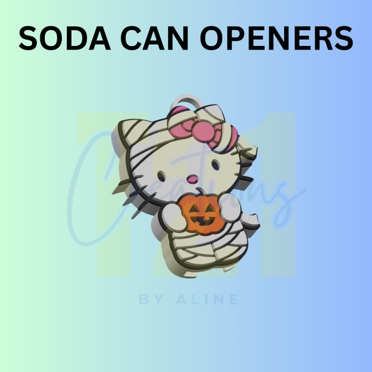 MUMMY H-K CAN OPENER KEYCHAIN