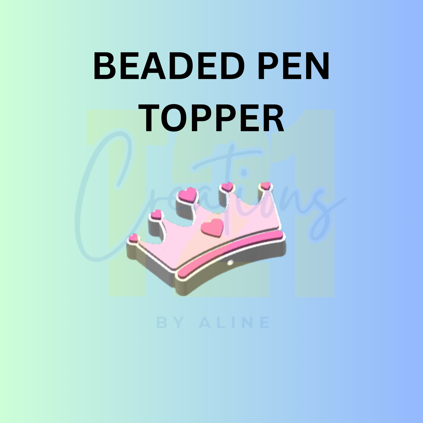 PRINCESS CROWN PEN TOPPER