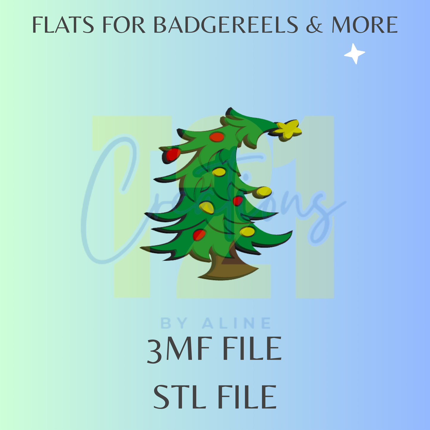 GROUCH TREE FLAT STL FILE