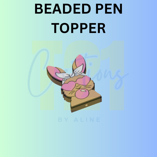 COOL BUNNY PEN TOPPER