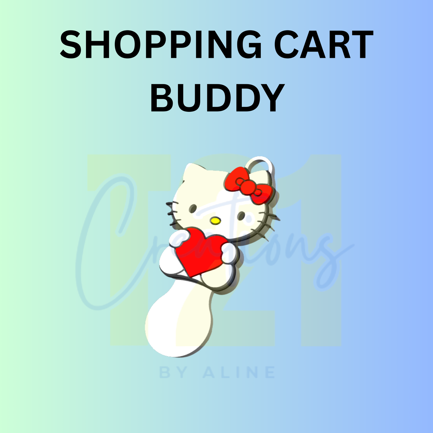 HEART H-K SHOPPING CART BUDDY