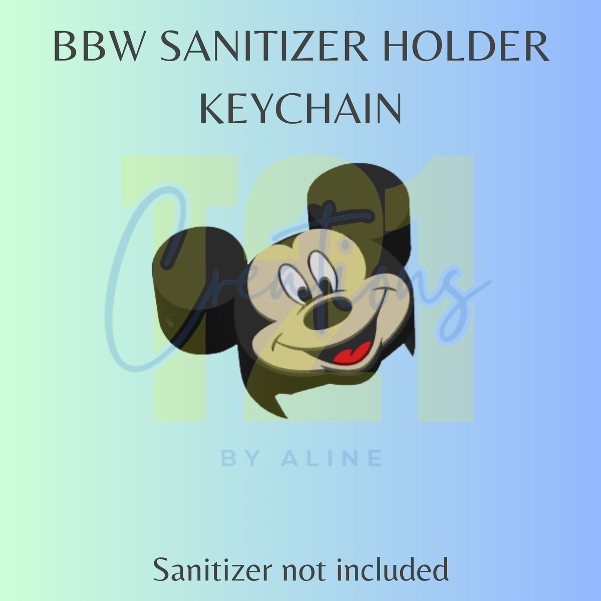 BOY MOUSE BBW SANITIZER KEYCHAIN