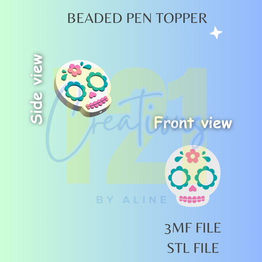 CALAVERITA PEN TOPPER STL FILE