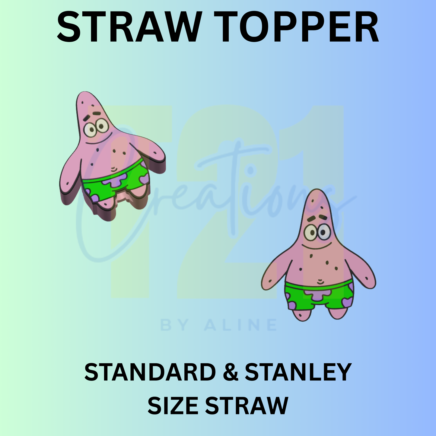 STARFISH STRAW TOPPER