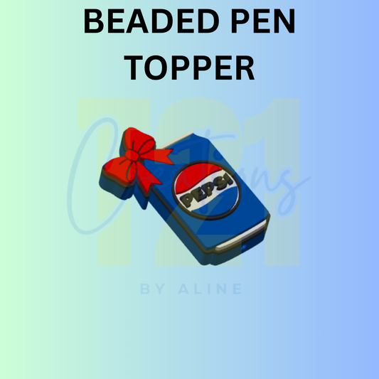COQUETTE BLUE SODA PEN TOPPER