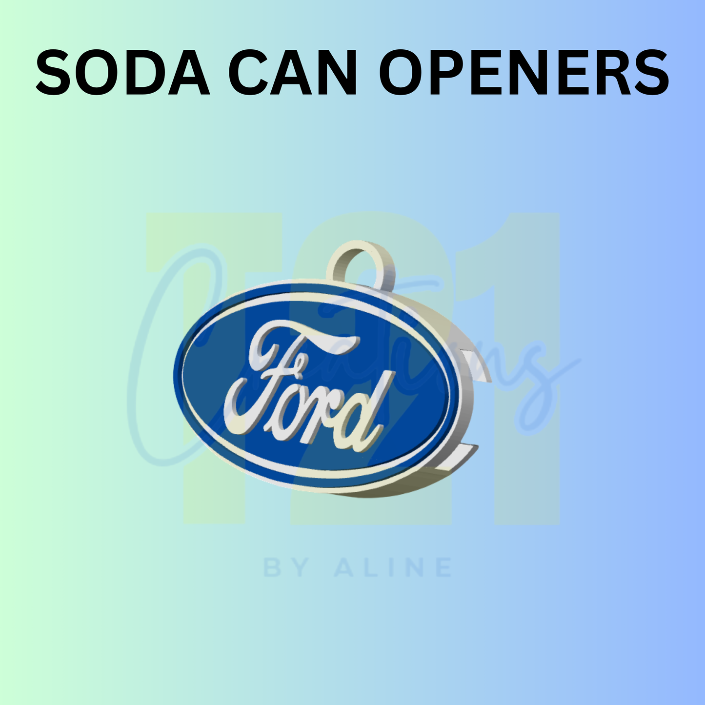 FO-RD CAN OPENER KEYCHAIN