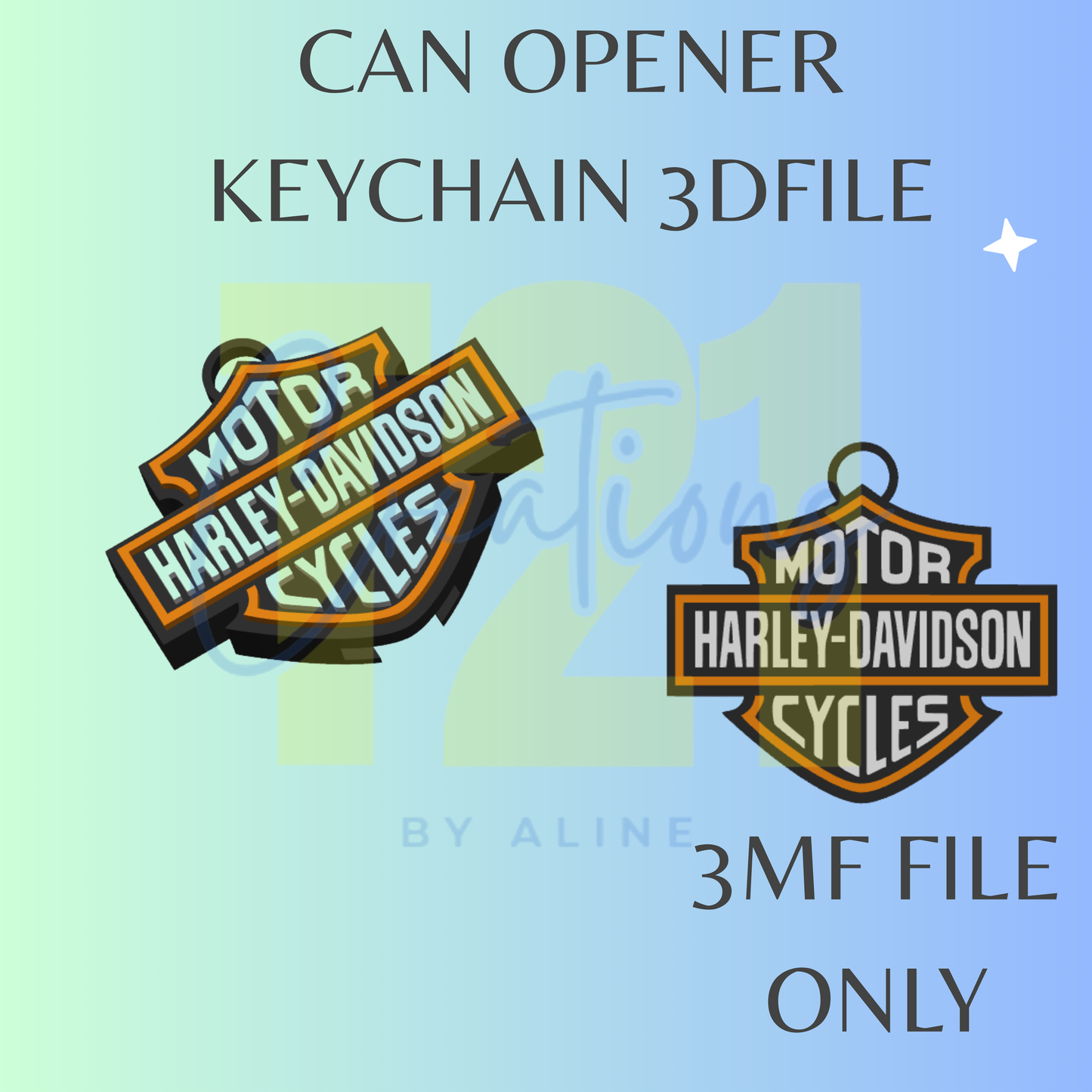 MOTORCYCLE CAN OPENER 3MF FILE