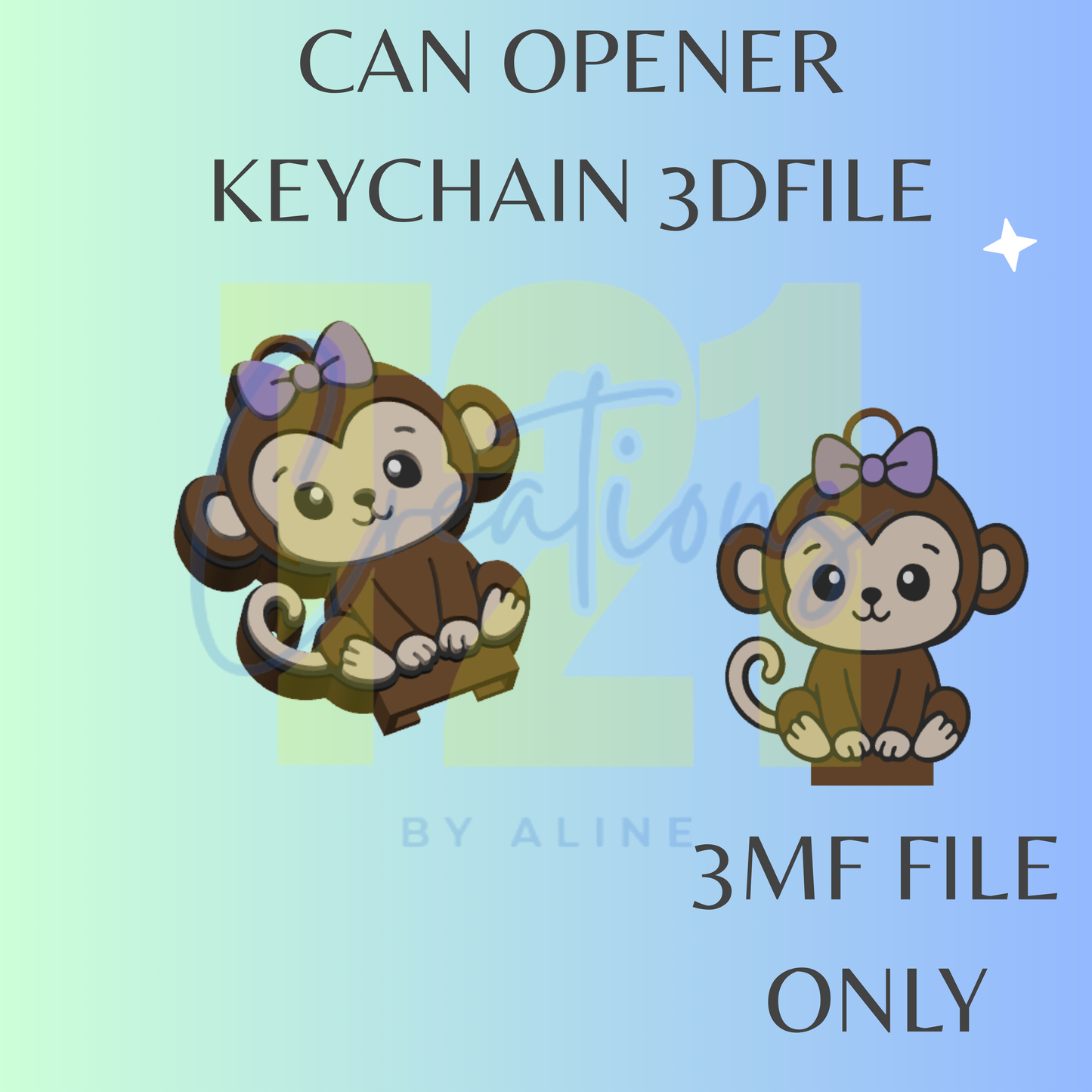 MONKEY CAN OPENER 3MF FILE