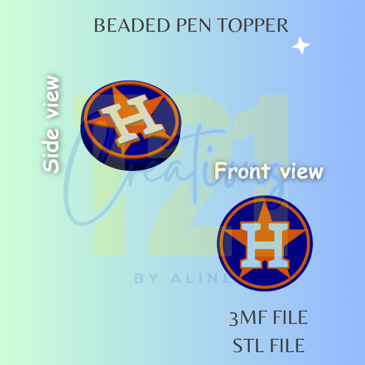 TEXAS 3 PEN TOPPER STL FILE