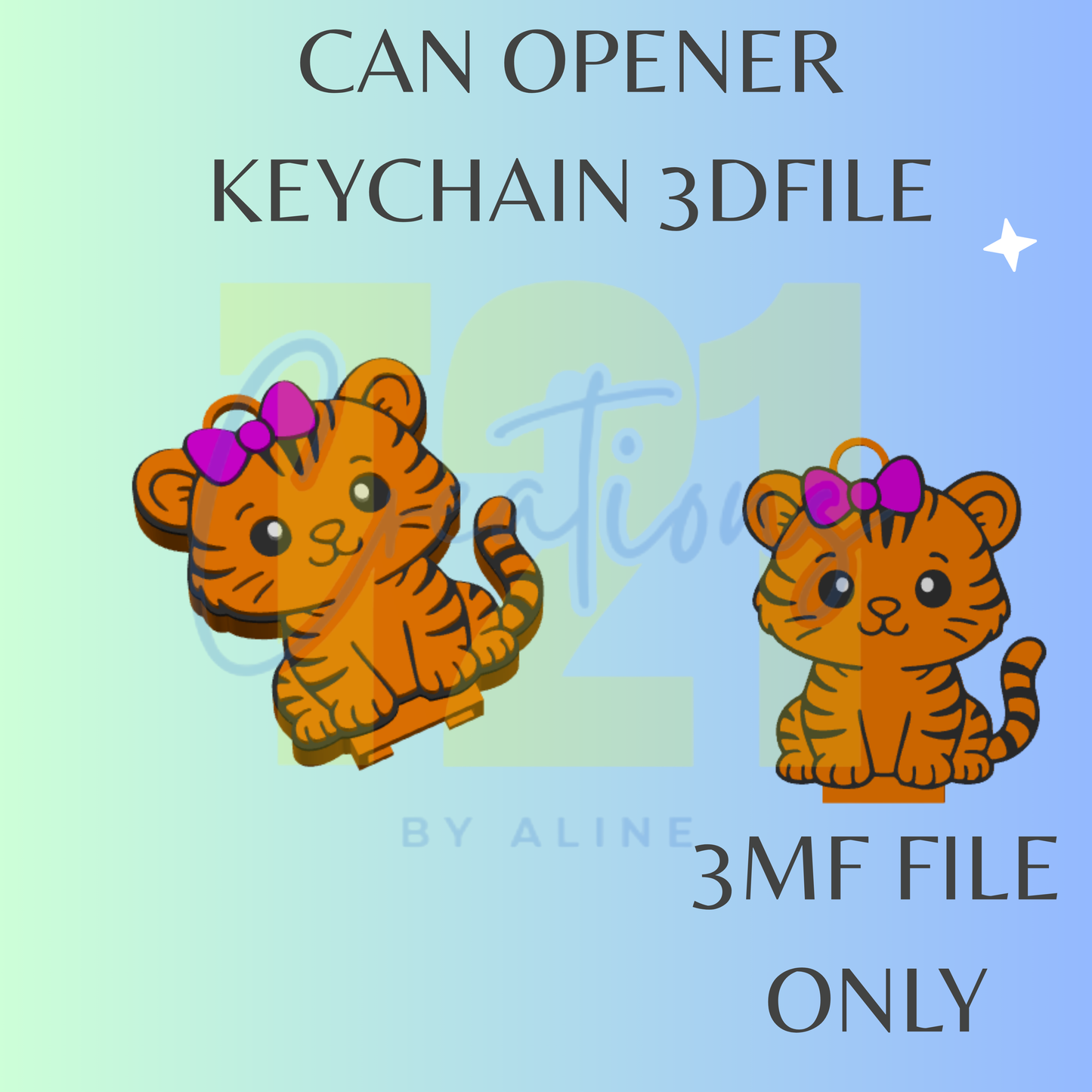 TIGER 2 CAN OPENER 3MF FILE