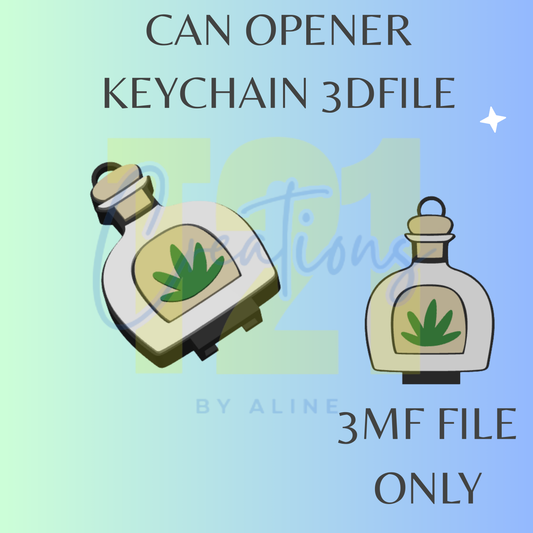 TEQUILA  CAN OPENER 3MF FILE