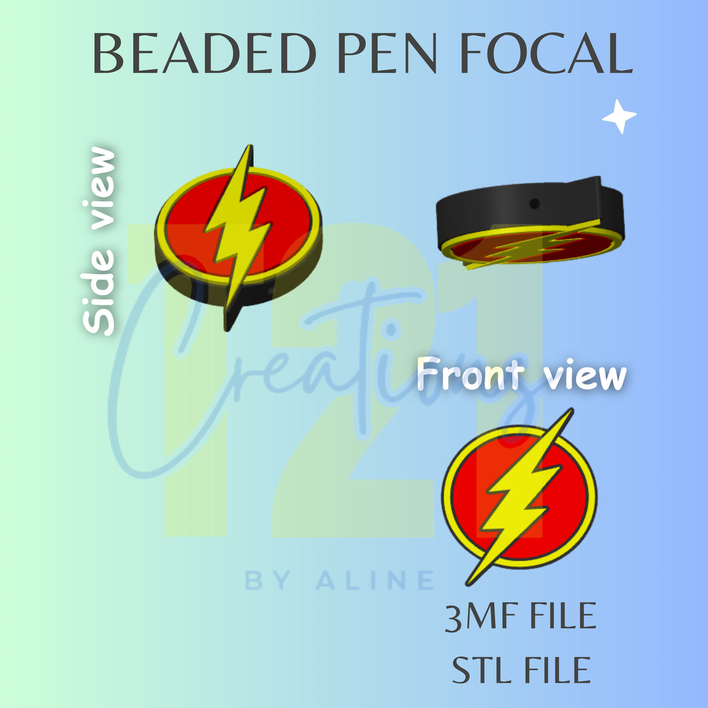 FLASH GUY PEN FOCAL STL FILE