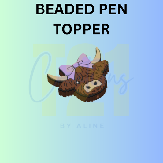 COW 2 PEN TOPPER