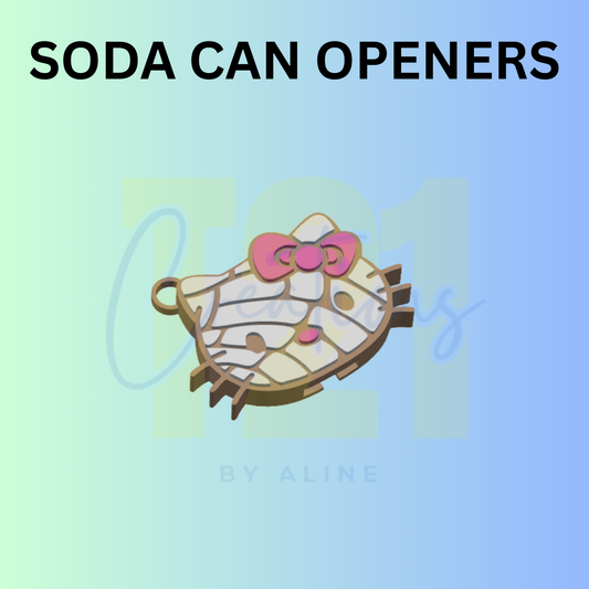 CONCHA H K SODA CAN OPENER KEYCHAIN