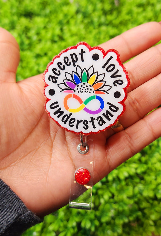 Autism Awareness Badgereel