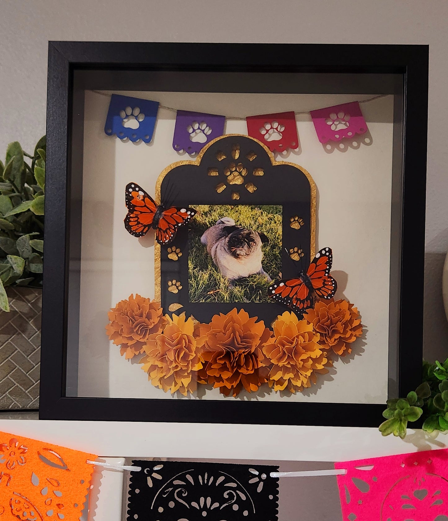 Dia De Los Muertos Dog Altar