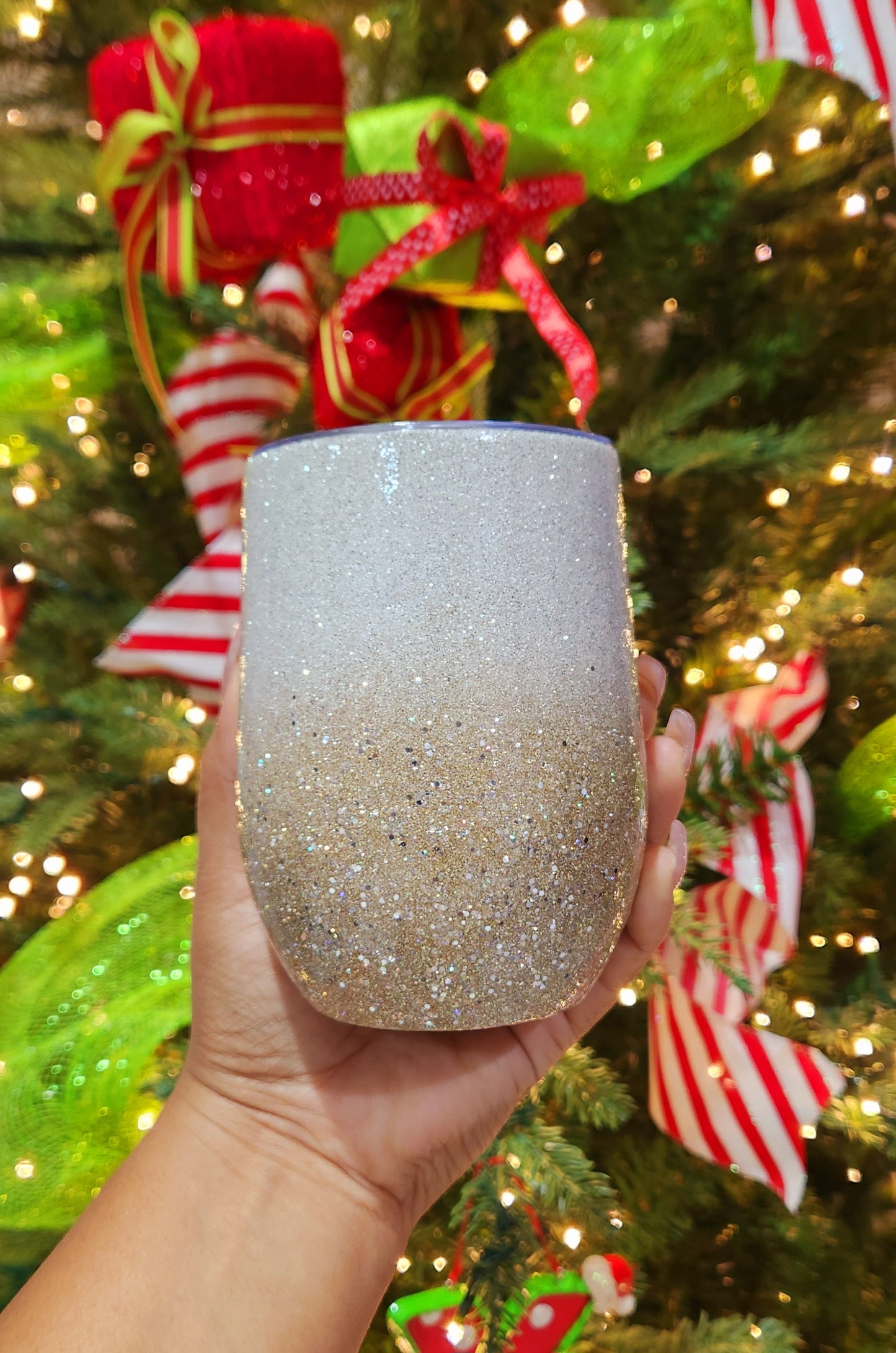 Ombre wine tumbler