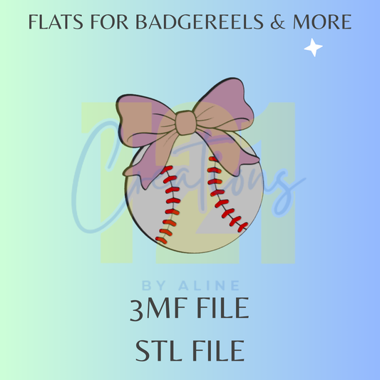 COQUETE BASE/SOFT BALL FLAT STL FILE
