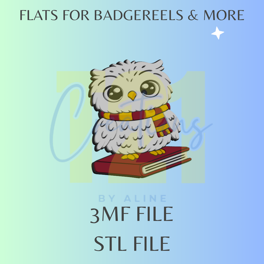 HP OWL FLAT STL FILE