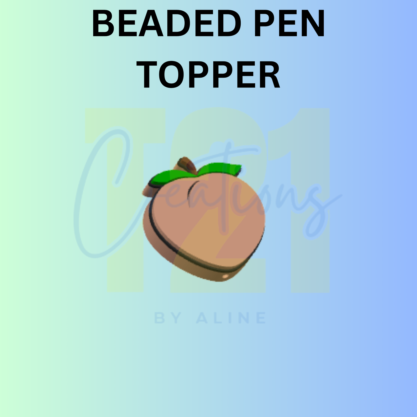 PEACH PEN TOPPER