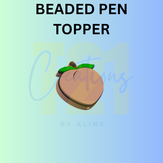 PEACH PEN TOPPER