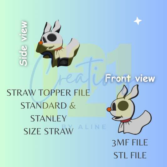GHOST DOG 2 TOPPER STL FILE