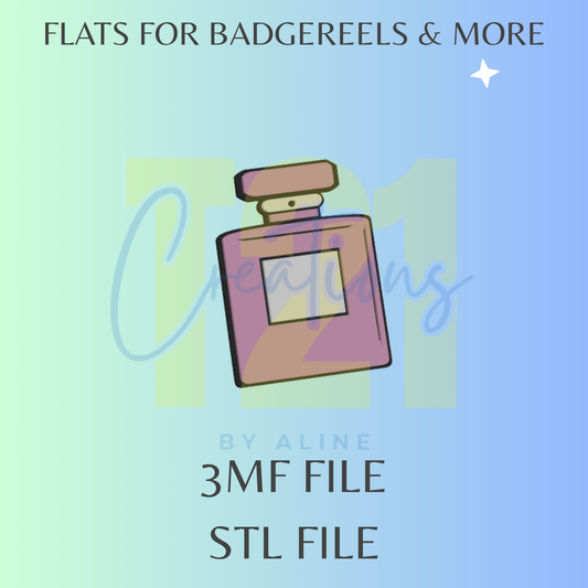 PERFUME 2 FLAT STL FILE