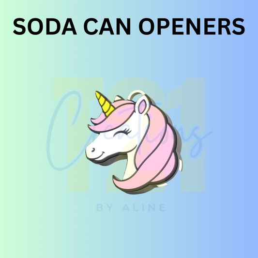 UNICORN 2 CAN OPENER KEYCHAIN