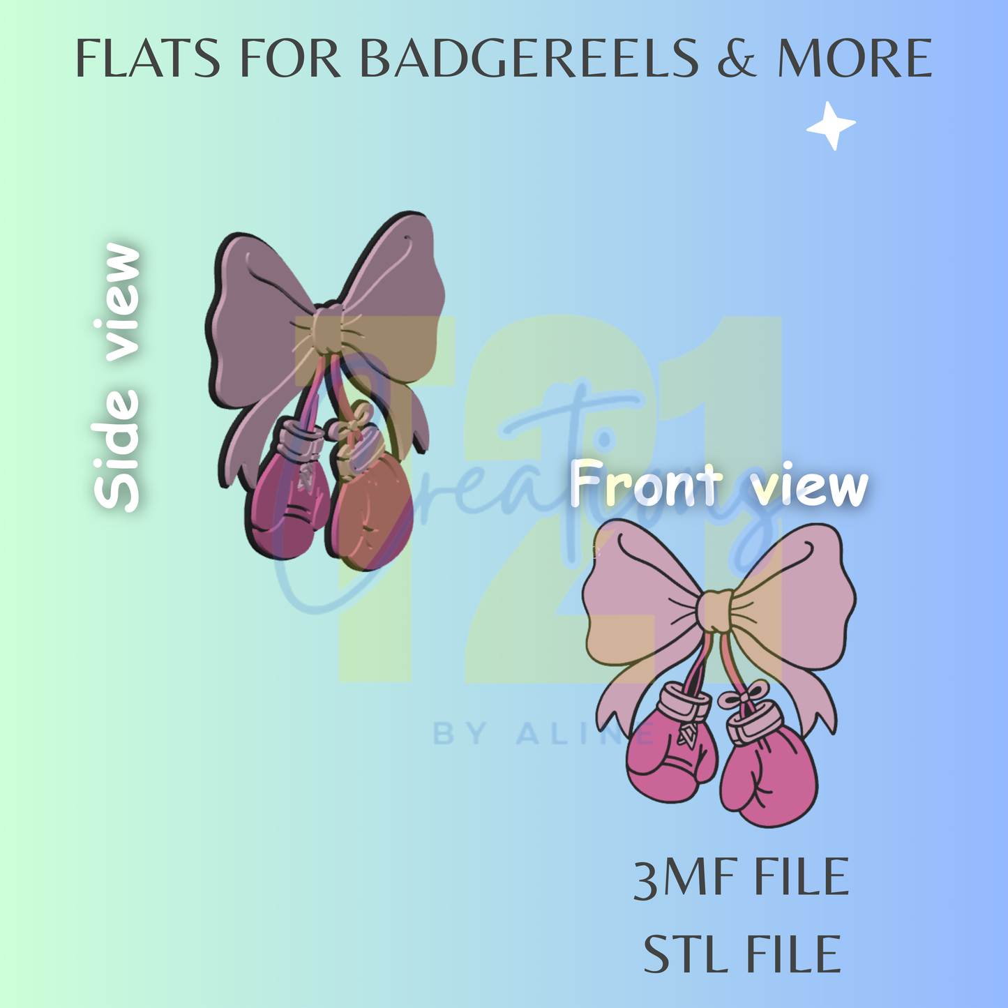 AWARENESS BOW FLAT STL FILE