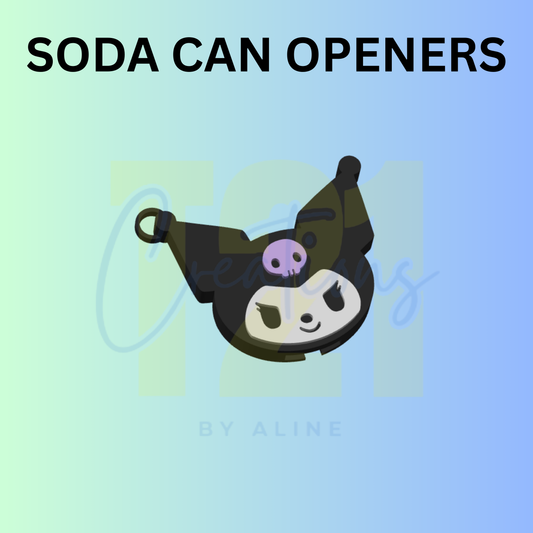 KU-KU SODA CAN OPENER KEYCHAIN
