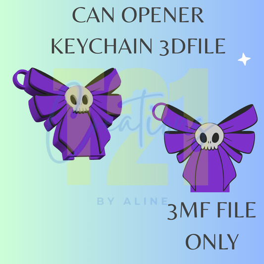 SKELLY BOW CAN OPENER 3MF FILE