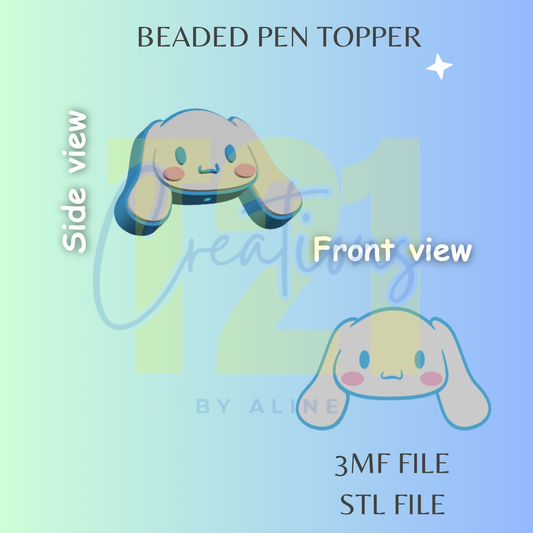 CINN-A PEN TOPPER STL FILE