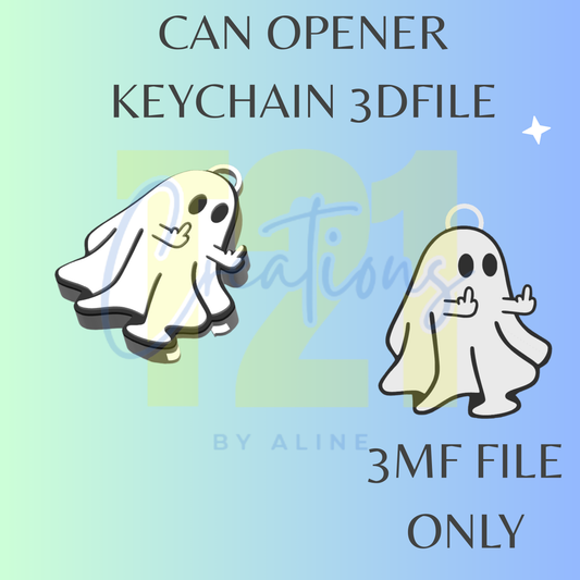 SASSY GHOST CAN OPENER 3MF FILE