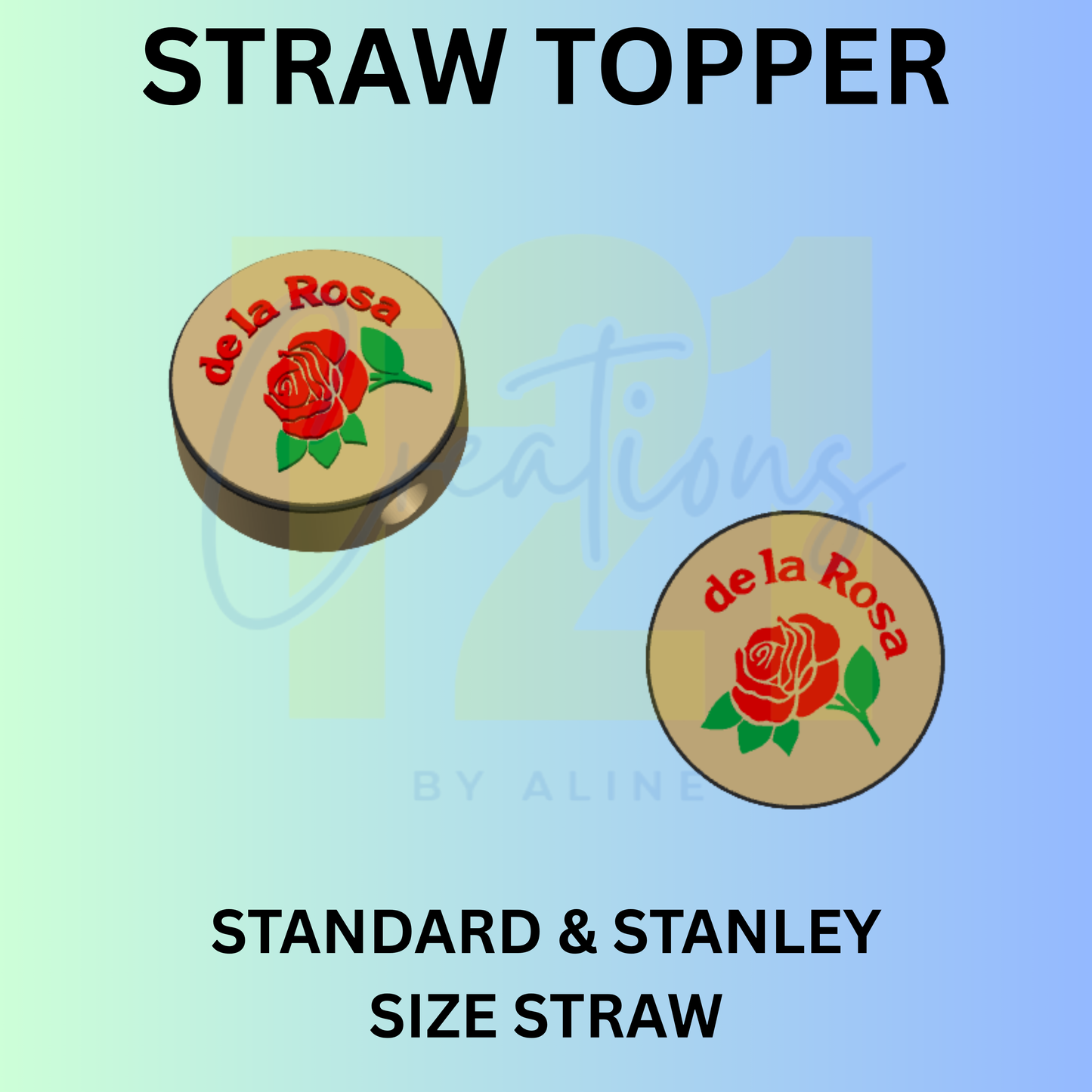 MAZAPAN STRAW TOPPER