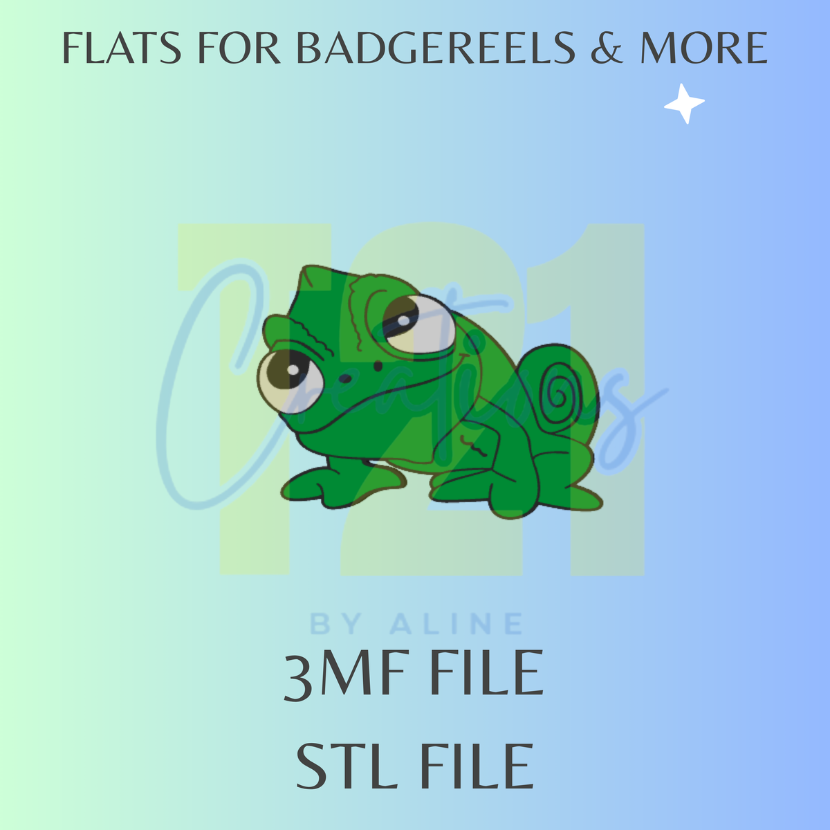 CAMALEON FLAT STL FILE