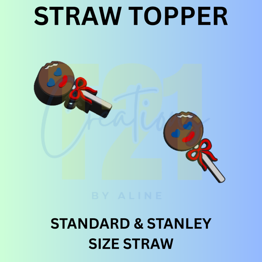 PALETA PAYASO STRAW TOPPER