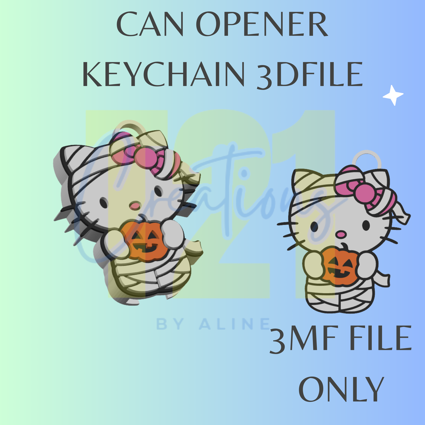 MUMMY H-K CAN OPENER 3MF FILE