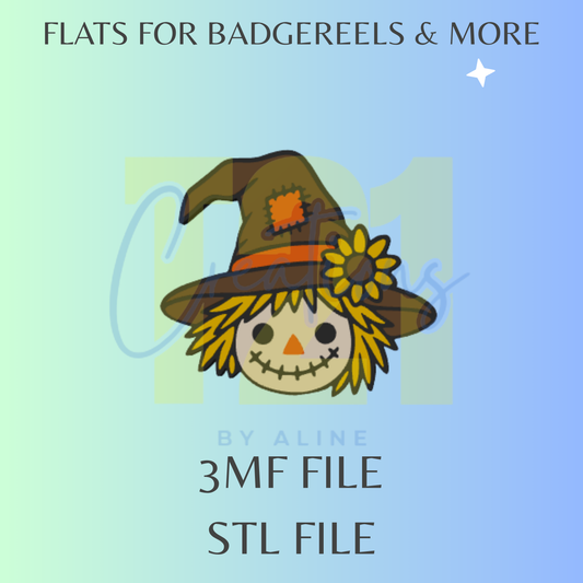 SCARECROW FLAT STL FILE