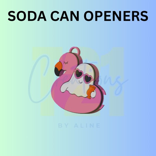 SUMMER GHOST CAN OPENER KEYCHAIN