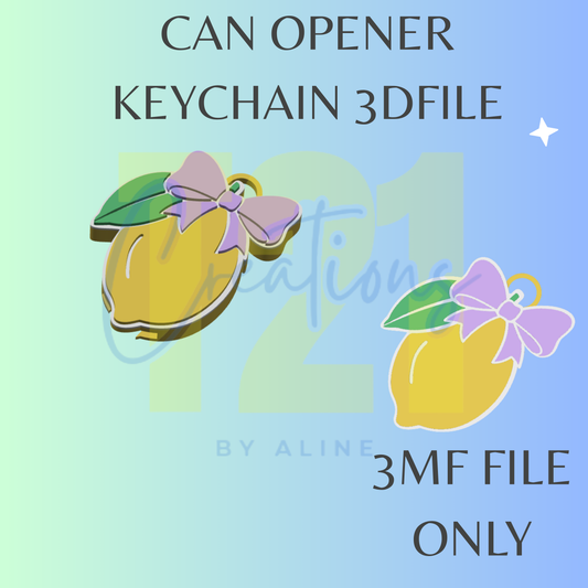 COQUETTE LEMON CAN OPENER 3MF FILE