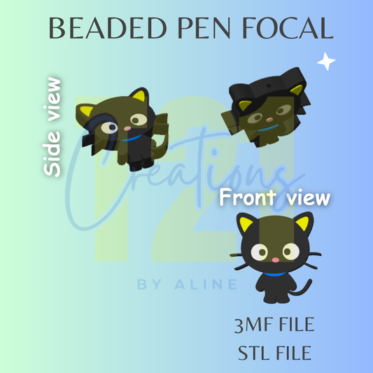 CHOCO-CAT PEN FOCAL STL FILE