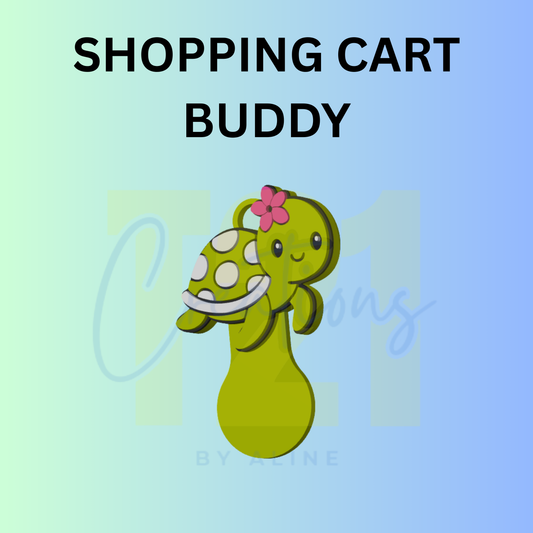 TURTLE SHOPPING CART BUDDY