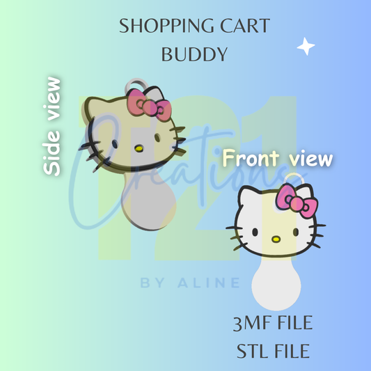 H-K FACE SHOPPING CART BUDDY STL FILE