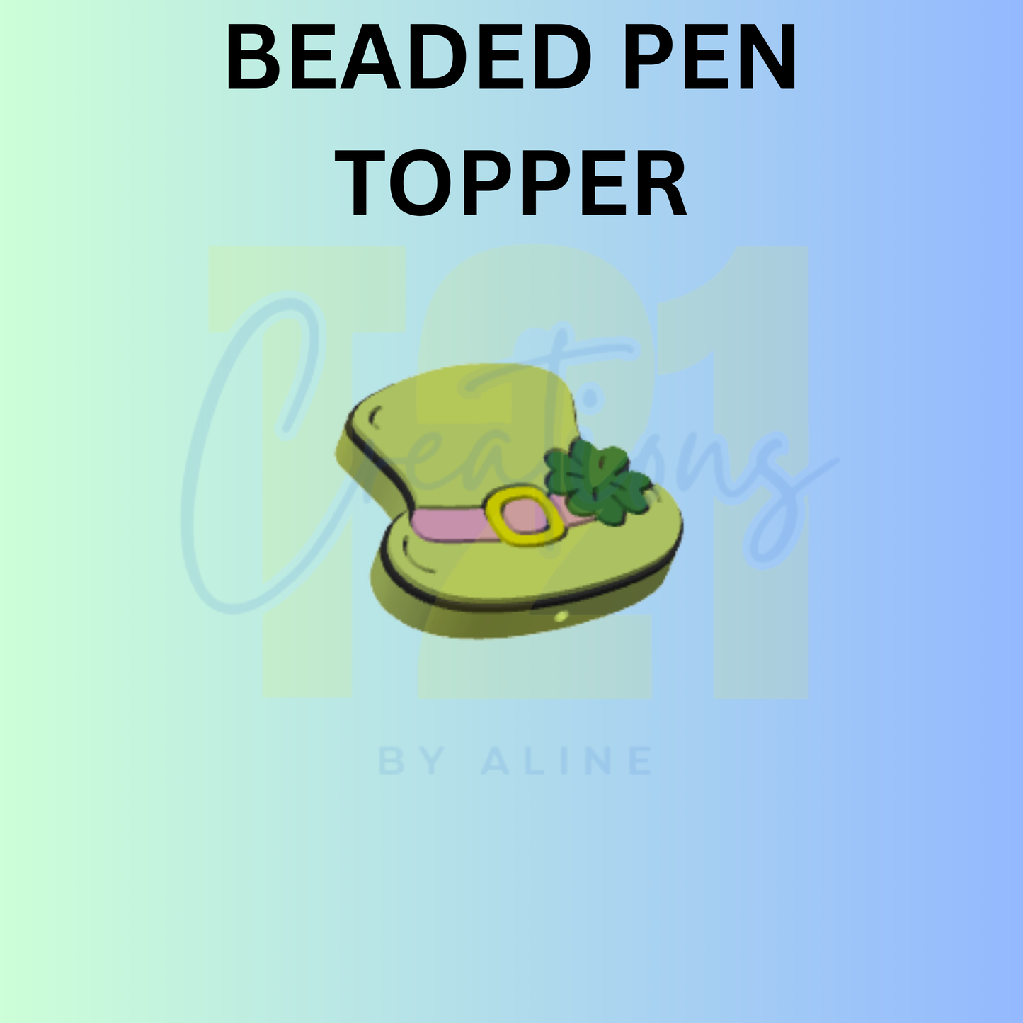 CLOVER HAT PEN TOPPER