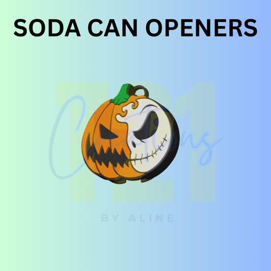 JACK PUMPKING CAN OPENER KEYCHAIN