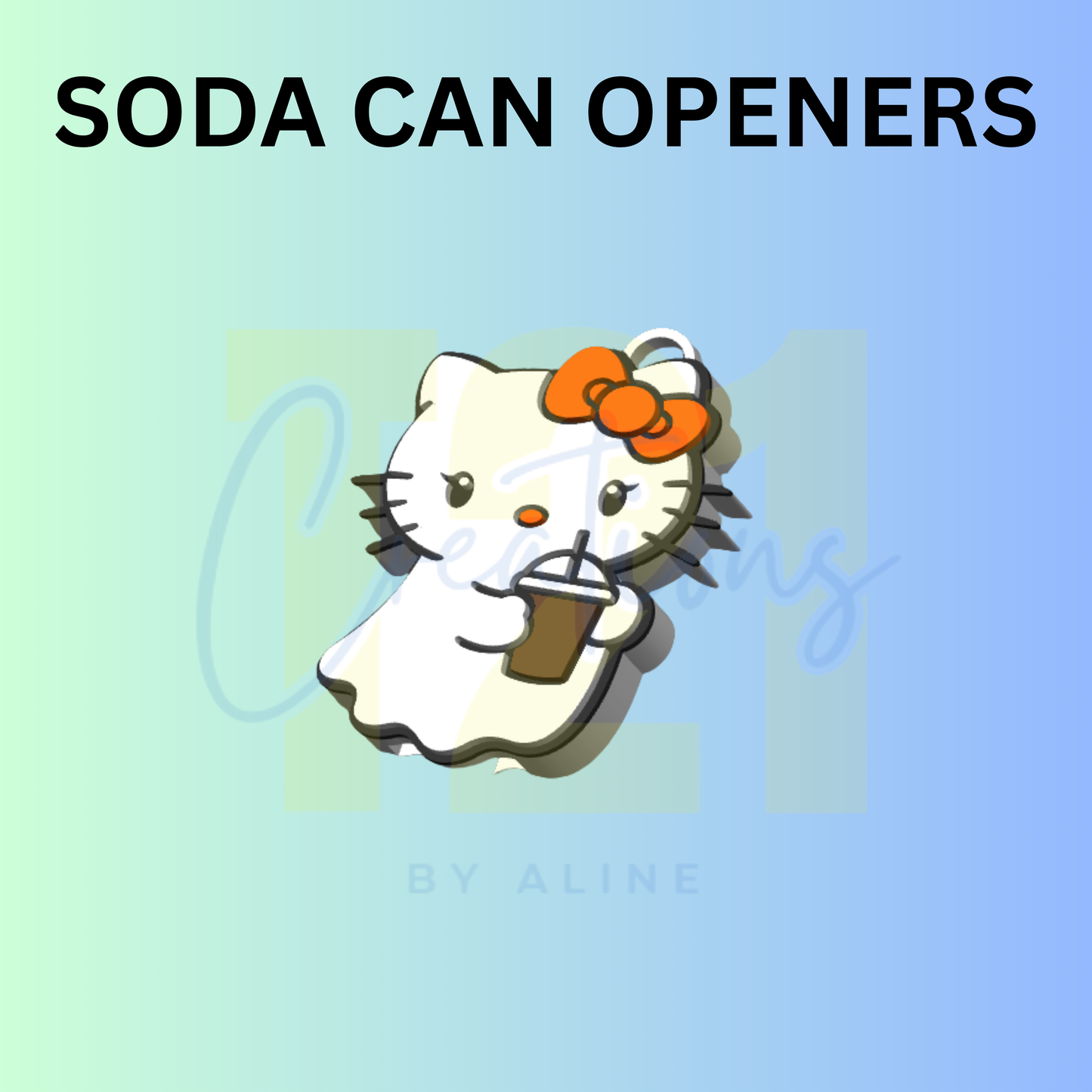 H-K GHOST CAN OPENER KEYCHAIN