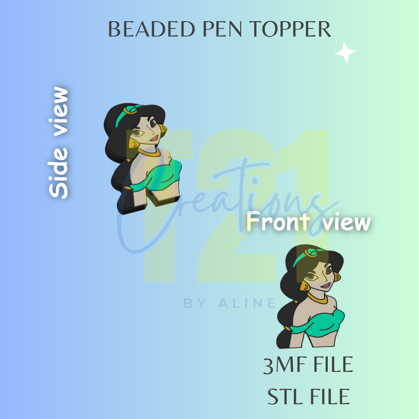 JAS PEN TOPPER STL FILE