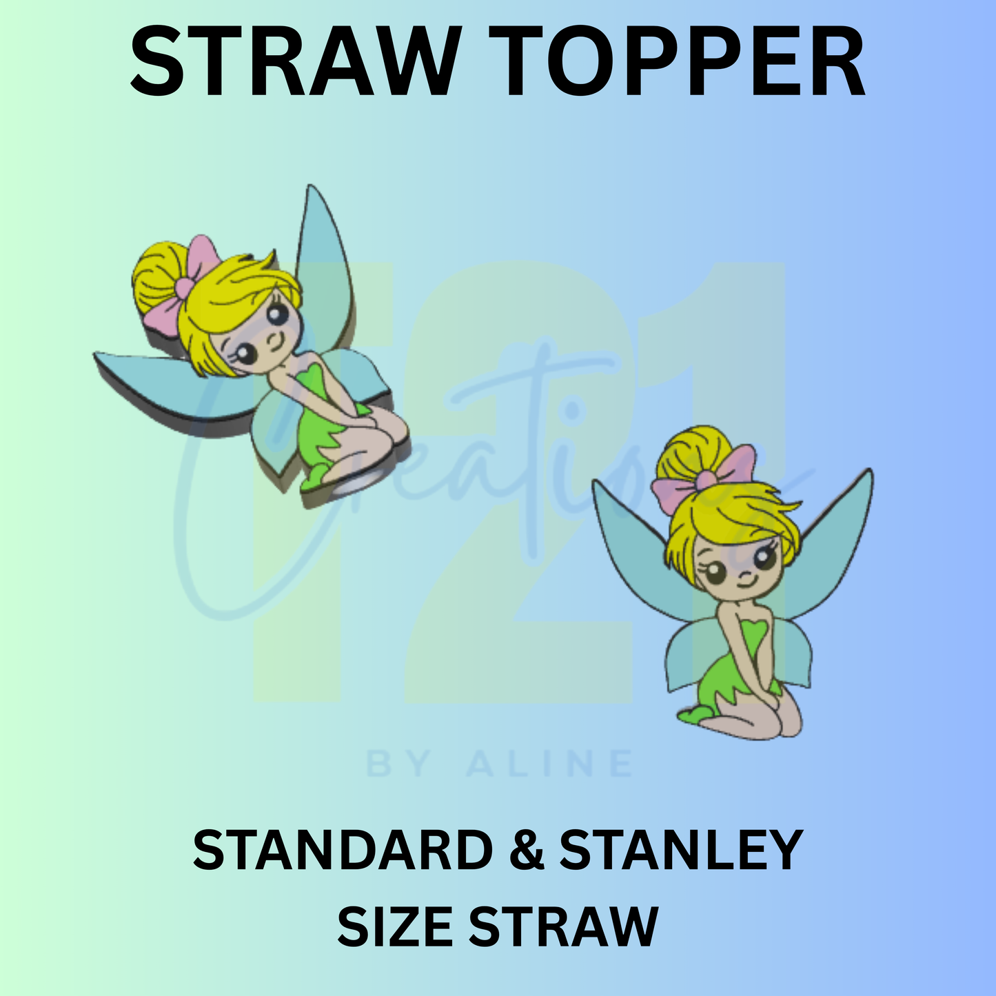 FAIRY STRAW TOPPER
