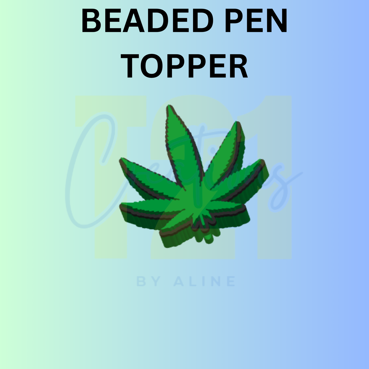 HAPPY LEAF PEN TOPPER